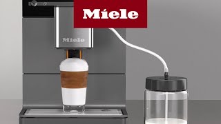 Kaffeevollautomat CM5  Parameter einstellen I Miele [upl. by Zacks]