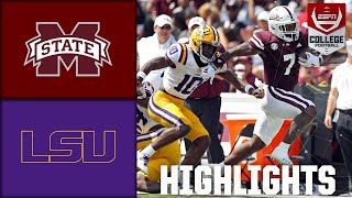 LSU Tigers vs Mississippi State Bulldogs  Full Game Highlights [upl. by Dnyletak847]