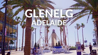 Adelaide Glenelg Beach  Australia  4K 60fps Walking Tour [upl. by Ilagam493]