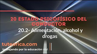 202 Influencia de la alimentación el alcohol y las drogas durante la conducción 🚘✔️ [upl. by Ambrosio]