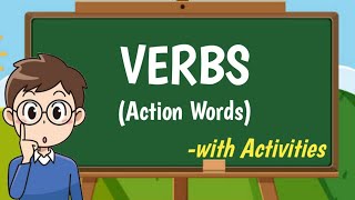 Verbs Action Words with Activities [upl. by Annonyw163]