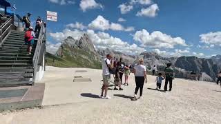 Seceda in the Dolomites Italy in Aug 14th 2023 [upl. by Vadnee989]