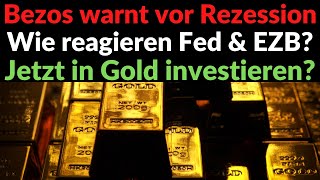 Was bedeutet eine tiefe Rezession für den Goldpreis amp Silberpreis und wie reagieren die Notenbanken [upl. by Nitsew]