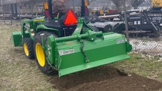 John Deere Frontier Tiller RT3062 Overview [upl. by Danni]