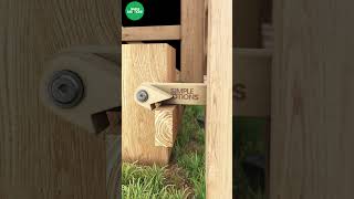 Latch idea to keep open gates [upl. by Llyrehc]