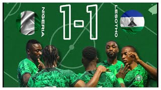 Nigeria 11 Lesotho  Goal Highlights  2026 FIFA World Cup Qualifiers [upl. by Eskil]