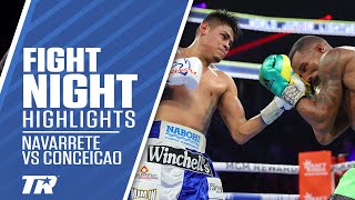 Navarrete Drops Conceicao Twice Conceicao Comes Roaring Back Fights to a Draw  FIGHT HIGHLIGHTS [upl. by Dracir]