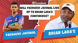 Will Yashasvi Jaiswal live up to Brian Laras Confidence [upl. by Lairbag]