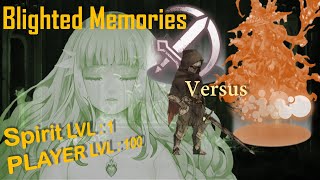 Ender Lilies Blighted Memories Umbral Knight VERSUS Dark Witch Eleine [upl. by Elly225]