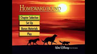 Gameplay  905 Homeward Bound DVD Menu  62 [upl. by Hillel60]