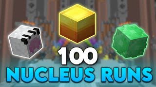 Loot From 100 NUCLEUS RUNS  Hypixel Skyblock Ep 11 [upl. by Judie]