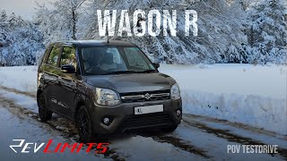 2023 MARUTI SUZUKI WAGON R ZXI  AMT  1197CC 89Bhp  POV Test Drive 63  RevLimits [upl. by La Verne]