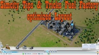 Simcity Tips amp Tricks  Fuel Refinery [upl. by Macguiness]