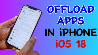 How to Offload Apps in iPhone iOS 18 [upl. by Jelena]