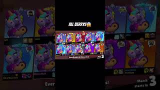 ALL BERRYS😱 goviral brawlstars viral [upl. by Ahsekam117]