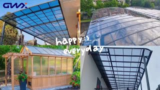 Discover the Versatile Applications of Polycarbonate Sheets Carports Canopies Sunrooms and More [upl. by Ydnys]