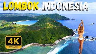 Lombok Indonesia 4K Drone Tour Through Amazing Scenary [upl. by Rustice390]