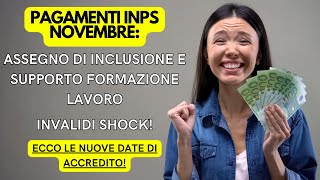 Pagamenti INPS Novembre 📅 Tutto Quello che Devi Sapere [upl. by Siesser]