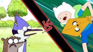 Mordecai amp Rigby vs Finn amp Jake  Trailer [upl. by Lenad]