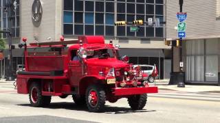 NEWARK NEW JERSEY FIRE MUSTER AND PARADE 60715 [upl. by Eleen596]