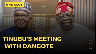 Aliko Dangotes Meeting with President Tinubu Raises Questions in Nigerias Fuel Sector [upl. by Pros]