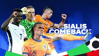 SEMIFINAL BELANDA vs INGGRIS EURO2024 [upl. by Niltiak]