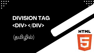 DIV TAG 📐 EXPLANATION TUTORIAL FOR BEGINNERS 💻 IN TAMIL🚀 codewithaswin html html5 division yt [upl. by Andromeda]