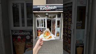 💥MEJOR KEBAB‼️🥇🥙 de Granollers “AlNoor Kebabish”📍Passeig Cristòfol Colom 8 Kebab Granollers [upl. by Llednol]