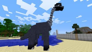 Minecraft Dinosaurs  Part 13  Vladimir the Dilophosaur and Fossil Hunts [upl. by Galanti114]