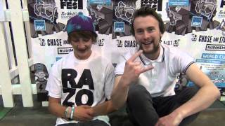 Kerrang Radio Matt Stocks Tries Freestyle Scooter Riding Ahead Of Scootfest [upl. by Ojimmas]