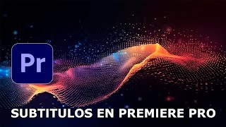 Cómo hacer subtítulos en Adobe Premiere Pro 2024 [upl. by Sdlonyer409]