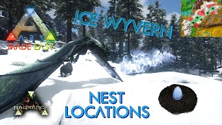 🆕EASY Ice ❄️ Wyvern Nest Locations Redux  Ragnarok  ARK Made Easy [upl. by Naerad]