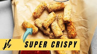 How to make Keto Mozzarella Sticks [upl. by Tham679]