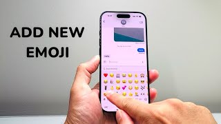 How To Add Custom Emoji on iPhone Keyboard [upl. by Candra781]