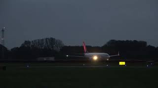 Corendon Airlines Europe B737800 Groningen Airport Eelde [upl. by Aelhsa688]