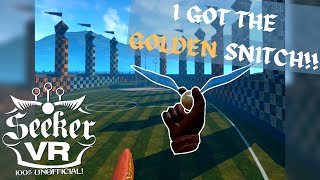 LEARNING QUIDDITCH IN VR  Seeker VR [upl. by Asirrom]