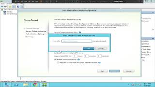 Citrix  How to Configure STA servers information on Citrix Storefront and Netscaler Gateway [upl. by Stuart]