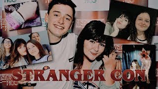 STRANGER CON  CONHECI O NOAH SCHNAPP [upl. by Aldredge]