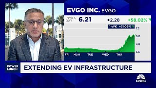 EVgo CEO Badar Khan on extending its EV infrastructure expanding charging and outlook [upl. by Noemis]