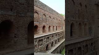 Agrasen ki Baoli😮 agrasenkibaoli stepwell viralshorts travelindia dailyvlogs [upl. by Claudell567]