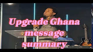 Apostle Michael Orokpo Ghana upgrade message summary [upl. by Moran]