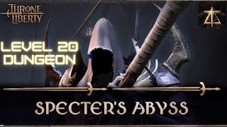 Specters Abyss Boss Heliber Walktrough  Throne And Liberty [upl. by Tips]