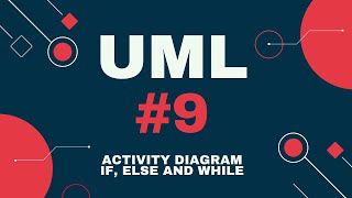 UML Basics with PlantUML 9 Activity Diagram  if else and while [upl. by Ayal224]