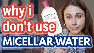 Micellar water vs cleansing oil why I dont use micellar water Dr Dray [upl. by Ahsekat]