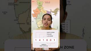 How does the PIN Code system works in India 📍 shorts [upl. by Nikki713]