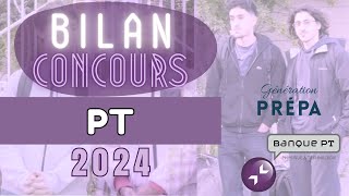 Bilan Concours Banque PT 2024 [upl. by Stanwin]