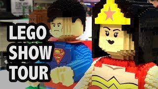 Guided Tour of BrickFair Alabama 2018 LEGO Convention [upl. by Ressan626]