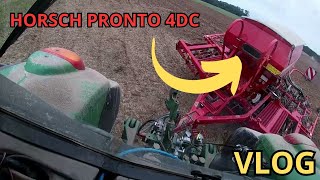 Siew rzepaku John Deere 6939 horsch pronto 4dc [upl. by Edyak]