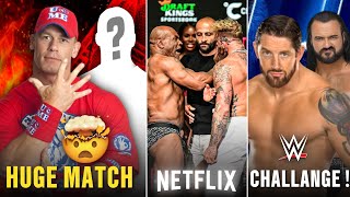 OMG  JOHN Cena HUGE MATCH On Retirement  Jake Paul vs Mike Tyson FIGHT  Wade BARRET Returns Ring [upl. by Saisoj838]