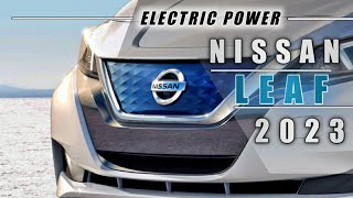 2023 Nissan LEAF EV Electric Concept [upl. by Aitan]